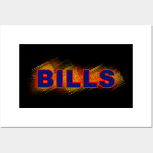 buffalo bills Posters and Art